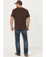 Brothers and Sons Men's Charger Wash Tucker Slim Straight Stretch Denim Jeans
