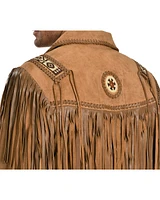 Scully Men's Hand Laced Bead Trim Coat