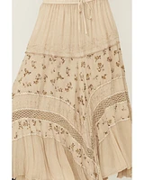 Scully Women's Floral Print Midi Skirt