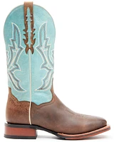 Dan Post Men's Embroidered Western Performance Boots - Broad Square Toe