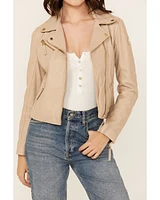 Mauritius Leather Women's Christy Scatter Star Jacket