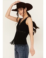 Shyanne Women's Fringe Beaded Tank
