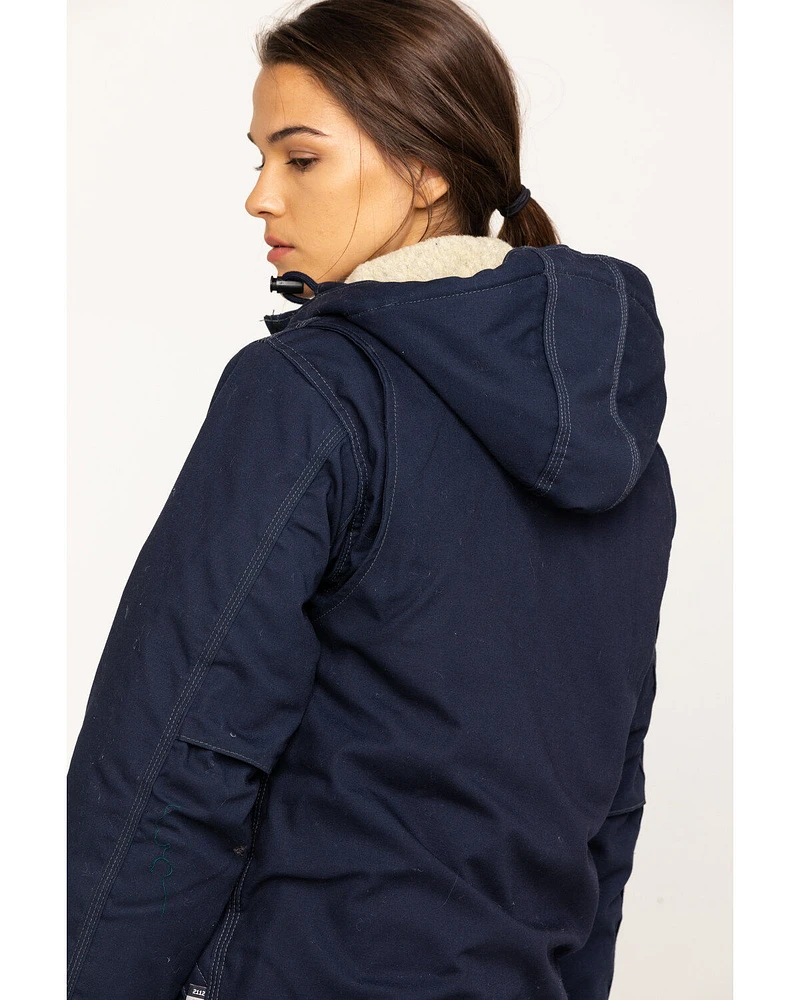 Carhartt Women's FR Full Swing Quick Duck Sherpa-Lined Jacket