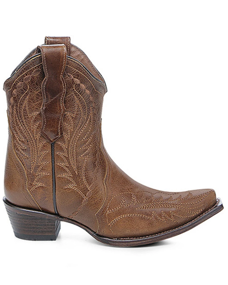 Circle G Women's Western Booties - Snip Toe