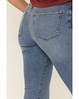 Lola Jeans Women's Light Wash High Rise Straight