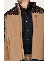 Hooey Men's Color Blocked Softshell Jacket - Big