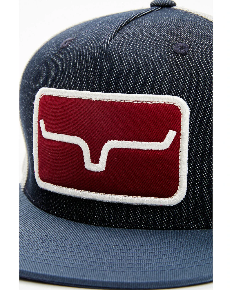 Kimes Ranch Men's Denim Banner Ventilated Cap