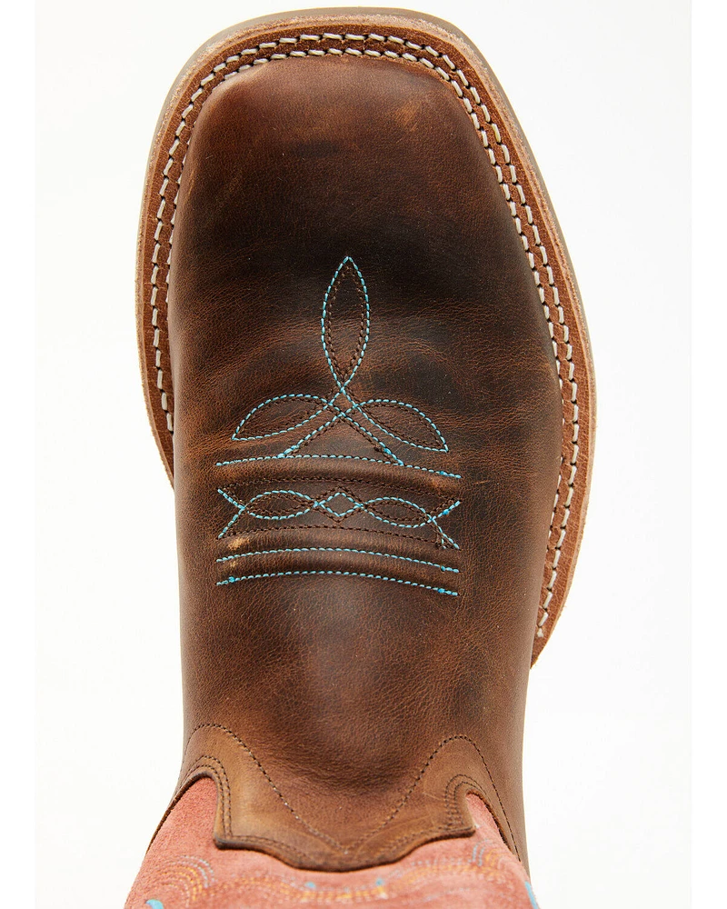 Cody James Boys' Inlay Western Boots - Broad Square Toe