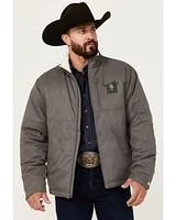 Cowboy Hardware Men's Embroidered Conceal Carry Softshell Jacket
