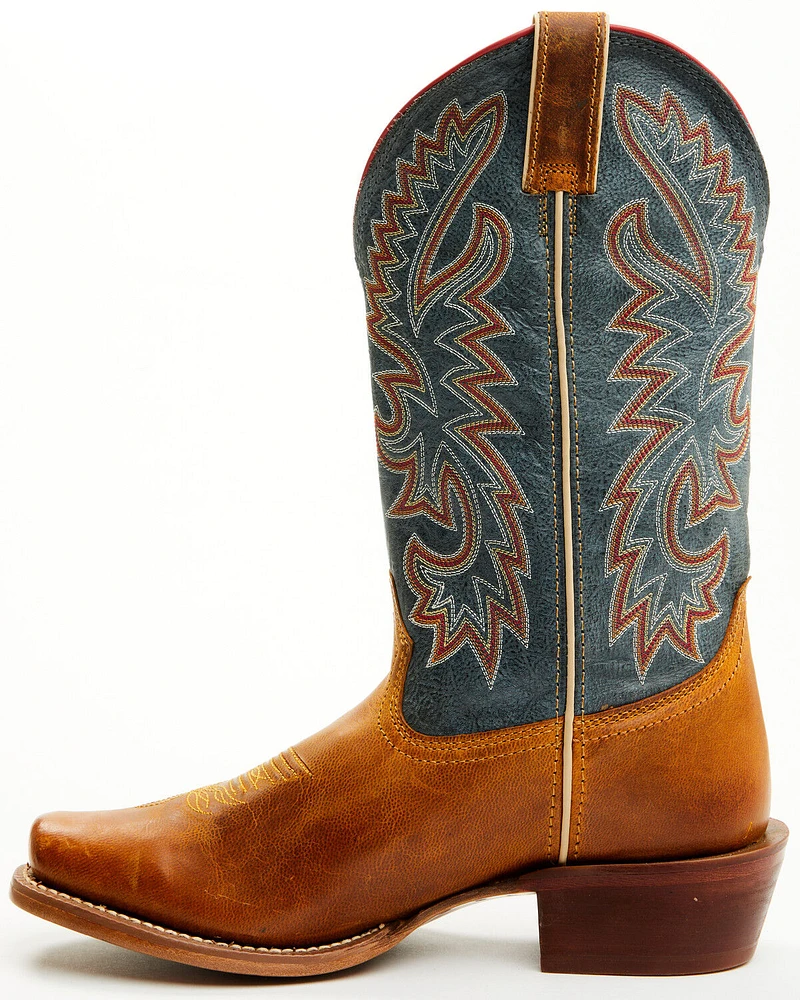 Justin Men's Show Off Western Boots - Square Toe