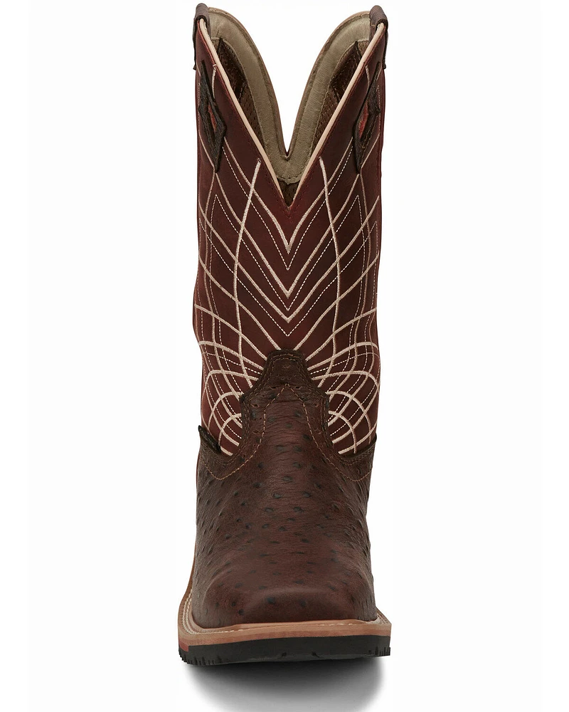 Justin Men's Derrickman Western Work Boots - Composite Toe