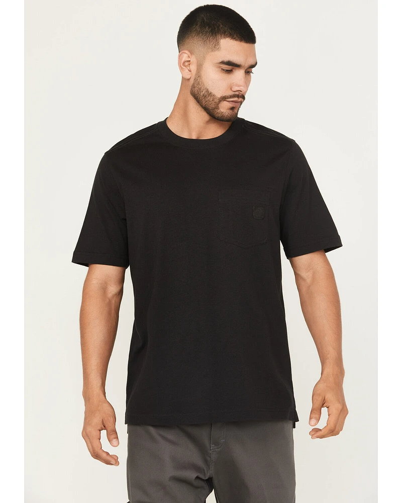 Wolverine Men's Solid Guardian Short Sleeve Work Pocket T-Shirt