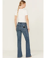 Wrangler Women's Westward Dark Wash High Rise Stretch Bootcut Jeans