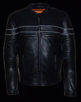 Milwaukee Leather Men's Sporty Scooter Crossover Jacket