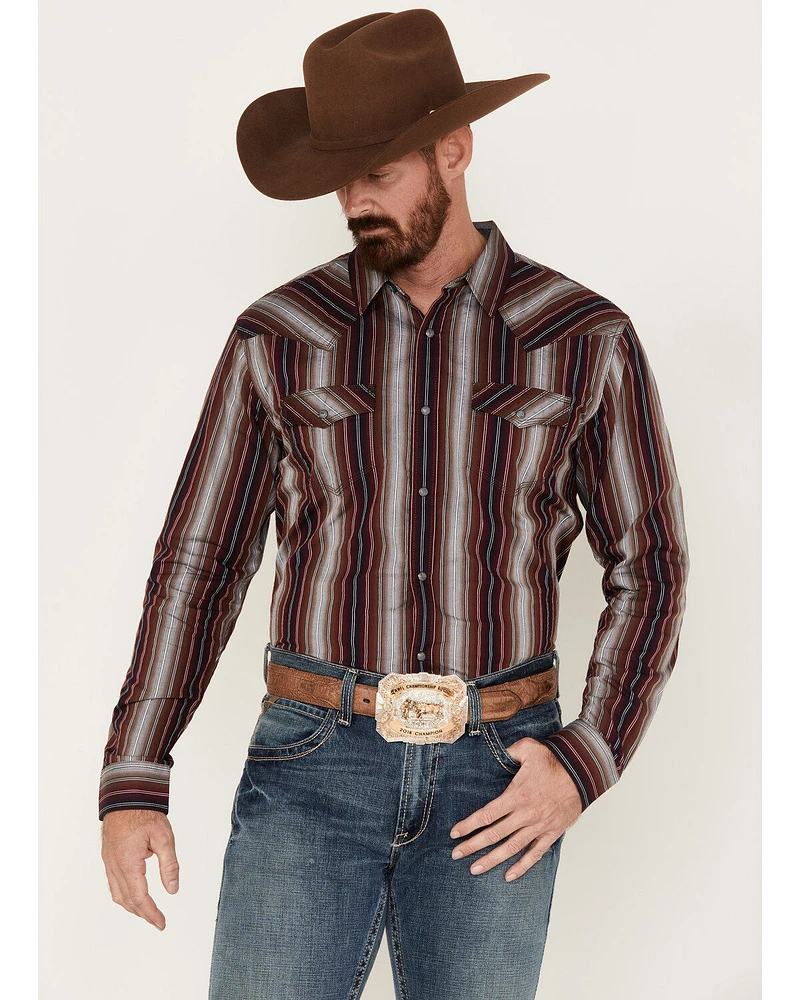 Moonshine Spirit Men's The Vault Long Sleeve Snap Western Shirt