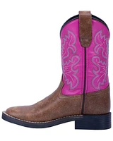 Dan Post Girls' 9" Punky Western Boots - Broad Square Toe