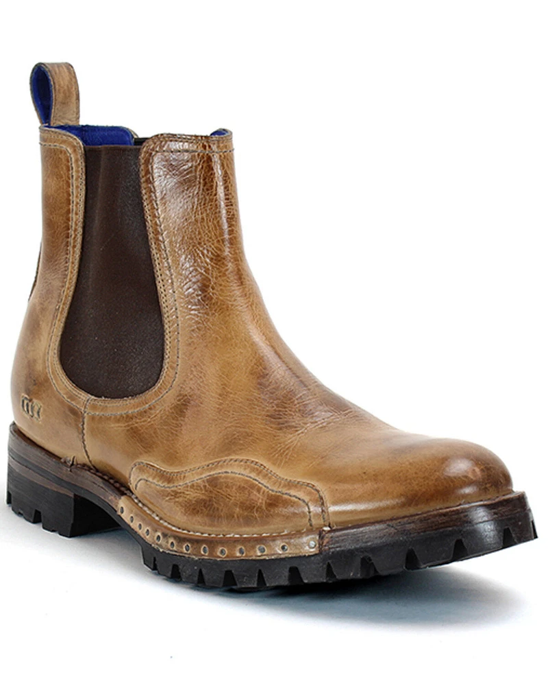 Bed Stu Men's Brady Trek Chelsea Ankle Boots - Round Toe