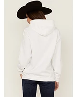 Goodie Two Sleeves Women's You Had Me At Howdy White Graphic Hoodie