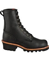 Chippewa Men's 8" Logger Boots - Steel Toe