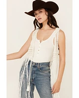 Idyllwind Women's Hawls Crochet Fringe Vest