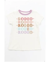 Shyanne Girls' Rodeo Short Sleeve Graphic Ringer Tee