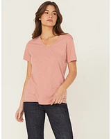 Carhartt Women's TENCEL™ Fiber Series Relaxed Fit Short Sleeve V-Neck Shirt