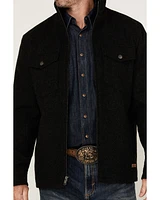 Powder River Outfitters Men's Heather Wool Zip Jacket