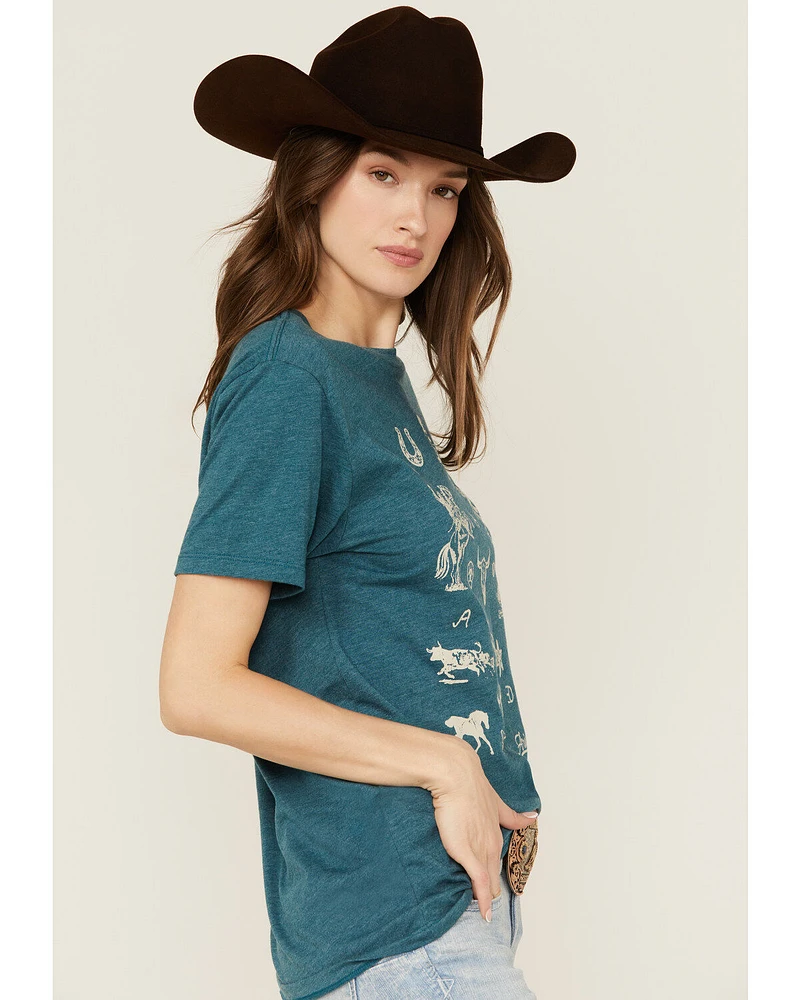 Ariat Women's' Brands Sketchpad Short Sleeve Graphic Tee