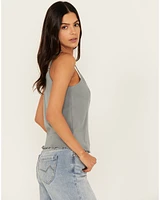 Cleo + Wolf Women's Rib Knit Henley Tank