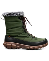Bogs Women's Cedar Quilt Lace Waterproof Boots - Round Toe