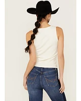 Idyllwind Women's Fahari Lace-Up Front Top