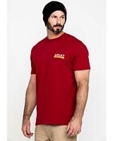Ariat Men's Rebar Cotton Strong Roughneck Graphic Work T-Shirt