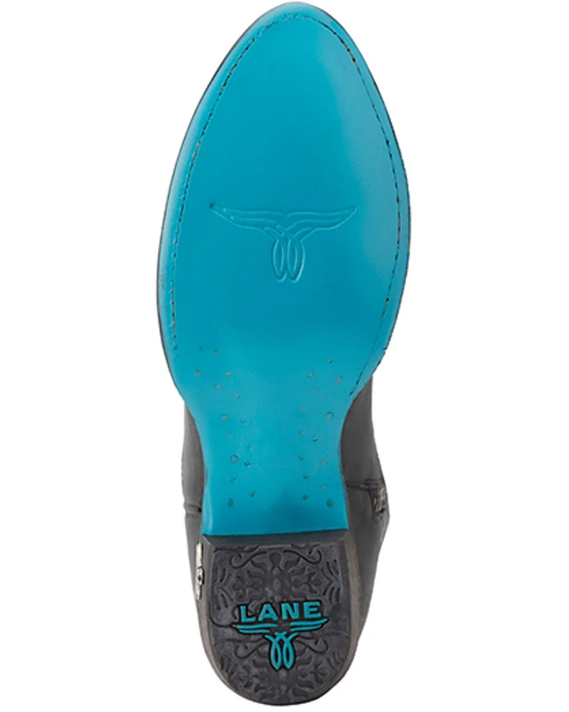 Lane Women's Plain Jane Tall Western Boots - Round Toe