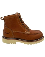 AdTec Men's 6" Apex Slip-Resistant Moc Work Boots - Soft Toe