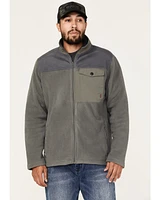 Brothers and Sons Men's Color Block Polar Fleece Jacket