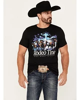 Rodeo Time Men's Even When It Rains Short Sleeve Graphic T-Shirt