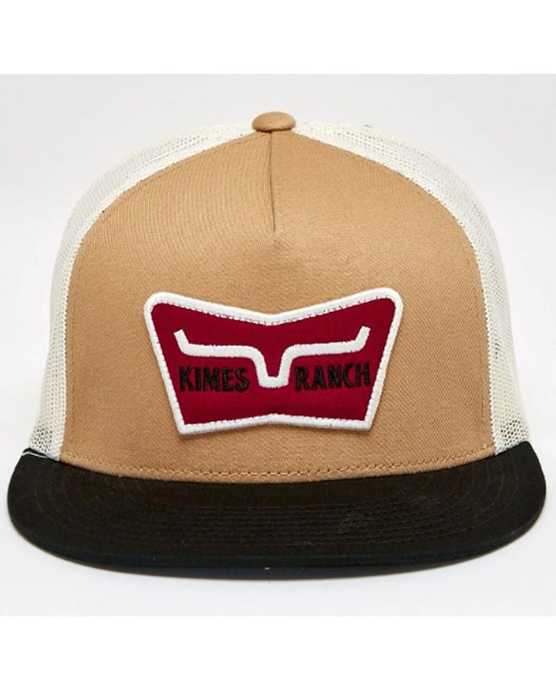Kimes Ranch Men's Panoramic Logo Patch Work Wear Mesh Back Trucker Cap