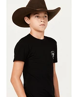 Ariat Boys' Cactus Flag Short Sleeve Graphic T-Shirt