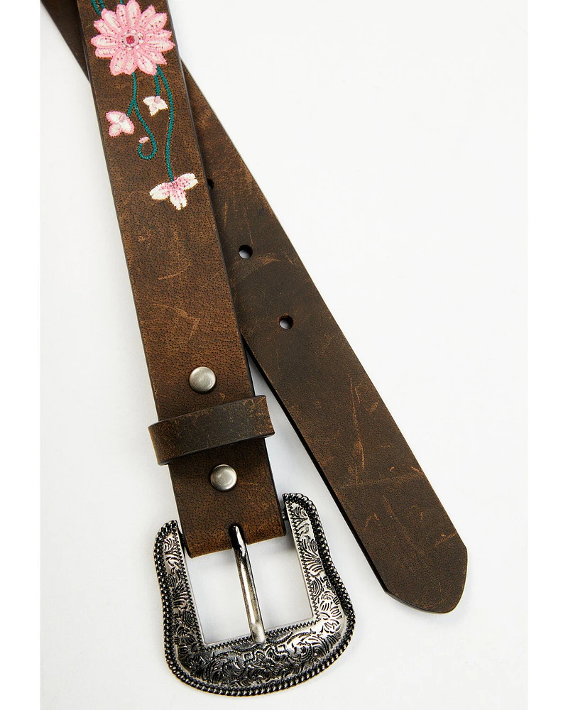 Shyanne Girls' Floral Embroidered Belt