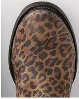 Corral Women's Leopard Print Western Boots - Round Toe