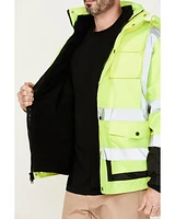 Hawx Men's 3-In-1 Hi-Vis Bomber Work Jacket - Tall