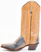 Dan Post Women's Zacatecas Exotic Watersnake Western Boots - Snip Toe