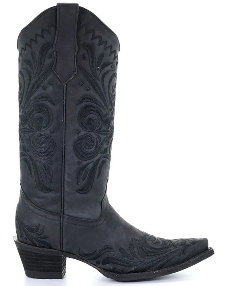 Circle G Women's Filigree Western Boots - Snip Toe