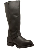 Ad Tec Men's Engineer Biker Boots - Round Toe