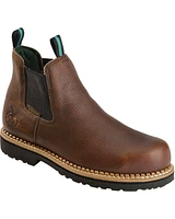 Georgia Boot Men's Romeo Waterproof Slip-On Work Shoes - Steel Toe