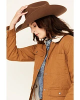 Shyanne Women's Sherpa Lined Canvas Barn Jacket