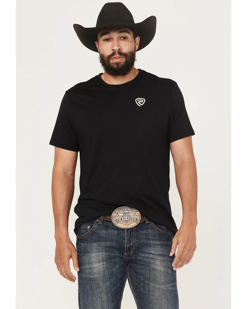 Rock & Roll Denim Men's Bronc Rider Short Sleeve Graphic T-Shirt
