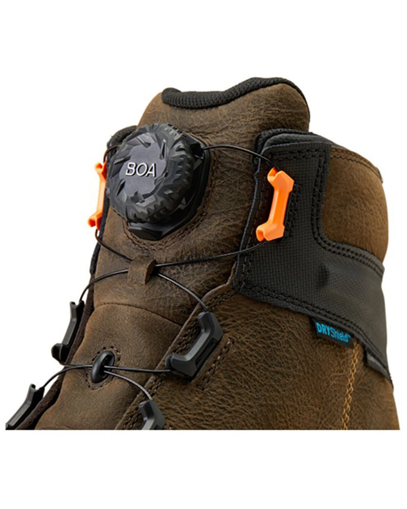 Ariat Men's 6" Stump Jumper BOA® Waterproof Work Boots - Composite Toe
