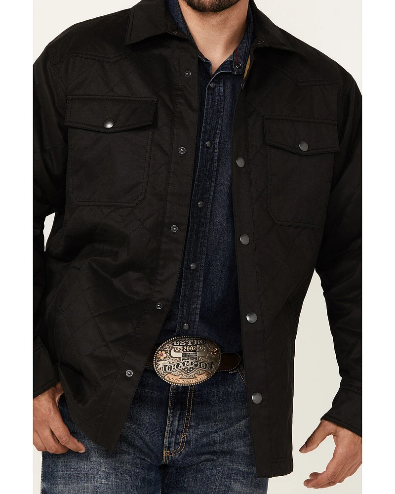 Ariat Men's Grizzly Solid Canvas Shirt Jacket