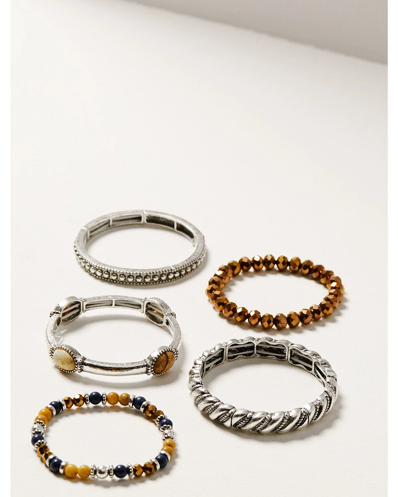 Shyanne Women's Monument Valley 5-Piece Multi-Strand Bracelet Set